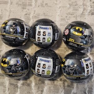 2 FOR $35 Batman Mashems Collectible Capsules New Unopened Lot Of 6